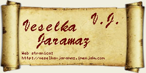 Veselka Jaramaz vizit kartica